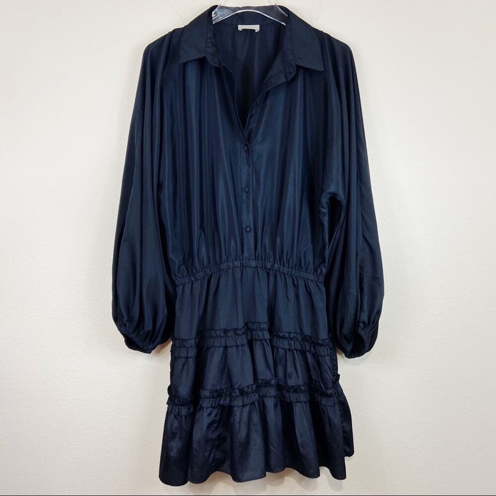 Marabelle | Black Balloon Sleeve Dress Sz M